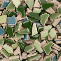 Puzzle in ceramica Flip Mix verde