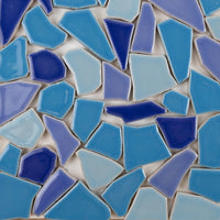 Puzzle-uri ceramice Flip XL – amestec albastru