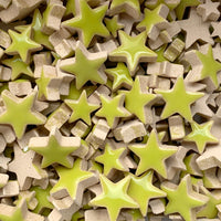 Charms steluțe – kiwi