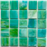 Mozaic din sticlă Tiffany Glacier 20mm – pește-papagal