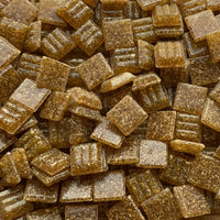 Mozaic din sticlă 10mm – alună (vrac)