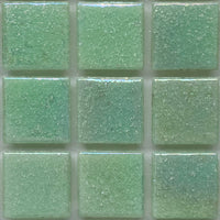 Mozaic din sticlă irizat 20mm – verde germene