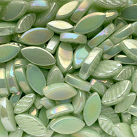 Petale Ottoman sidefate – verde deschis