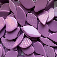 Mozaic din sticlă – Petale din sticlă – magenta - mosaicshop