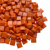 Mozaic din sticlă 10mm – portocaliu - mosaicshop
