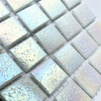 Mozaic din sticlă irizat 20mm – aripă de înger - mosaicshop