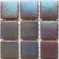 Mozaic din sticlă irizat 20mm – lila - mosaicshop