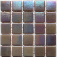 Mozaic din sticlă irizat 20mm – lila - mosaicshop