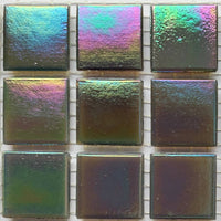 Mozaic din sticlă irizat 20mm – cristal de ceață - mosaicshop