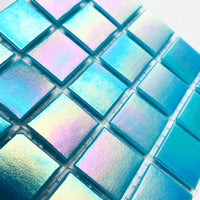 Mozaic din sticlă irizat 20mm – mare - mosaicshop