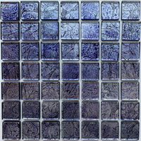 Mozaic din sticlă cu oglindă 20mm – cobalt - mosaicshop