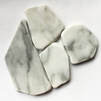 Marmură poligonală – Bianco Carrara — Mosaicshop