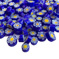 Millefiori con motivo floreale — Mosaicshop
