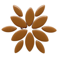 Mozaic din sticlă – Petale Ottoman – zahăr brun - mosaicshop
