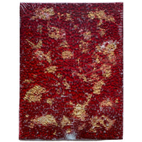 Mozaic din sticlă – Safety Glass – roșu auriu - mosaicshop