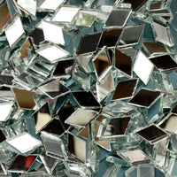 Mozaic din sticlă – Oglindă romb - mosaicshop