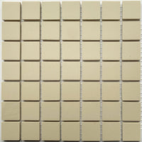 Winckelmans Blanc – plăcuțe de mozaic mate de 20x20 mm pe plasă