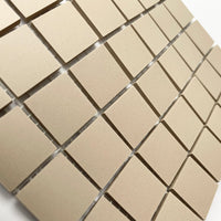 Winckelmans Linen – plăcuțe de mozaic mate de 20x20 mm pe plasă
