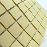 Winckelmans Vanille – plăcuțe de mozaic mate de 20x20 mm pe plasă