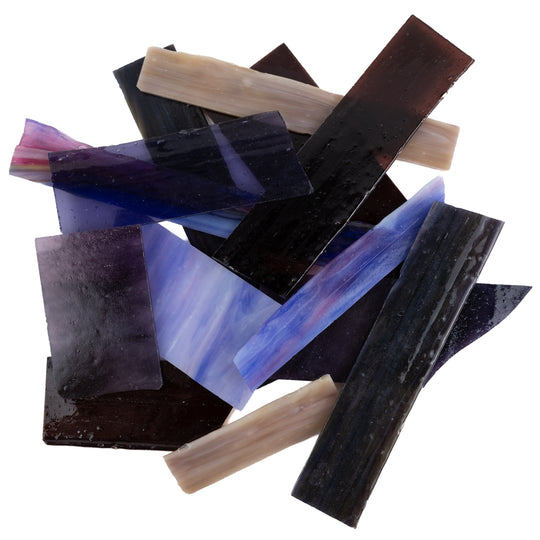 Cioburi de sticlă XL – violet