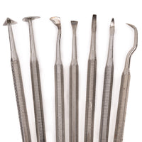 Detaliu: Set Conda de 7 spatule metalice pentru modelaj