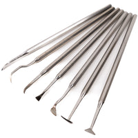 Set Conda de 7 spatule metalice pentru modelaj