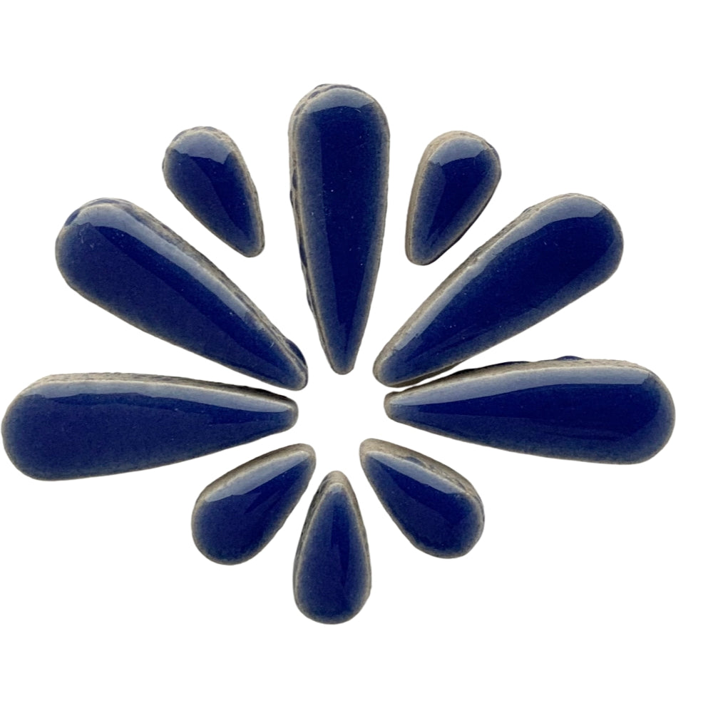 Picături – albastru închis