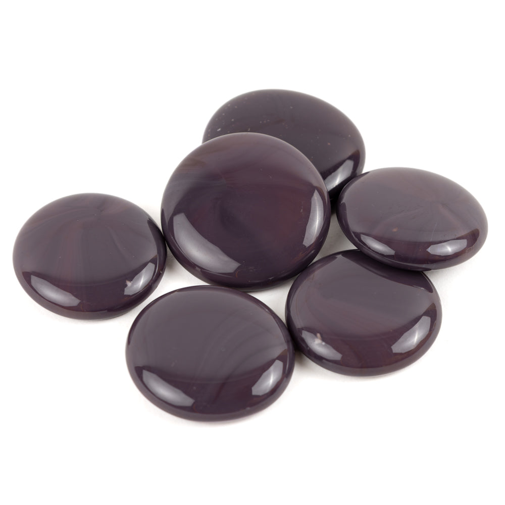 Picături din sticlă XL 30-36mm – violet