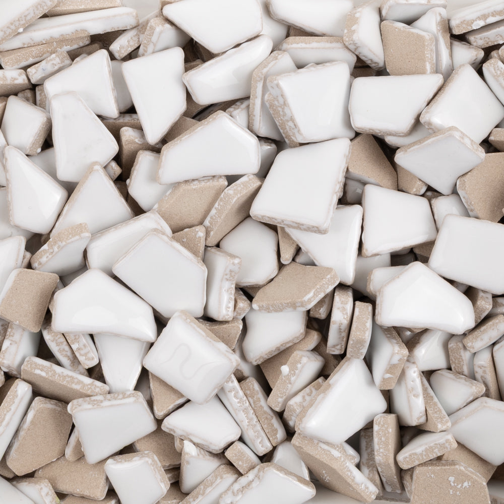 Keramické puzzle Flip Bílá