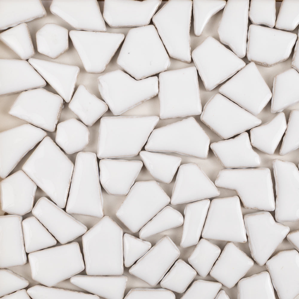 Keramické puzzle Flip Bílá