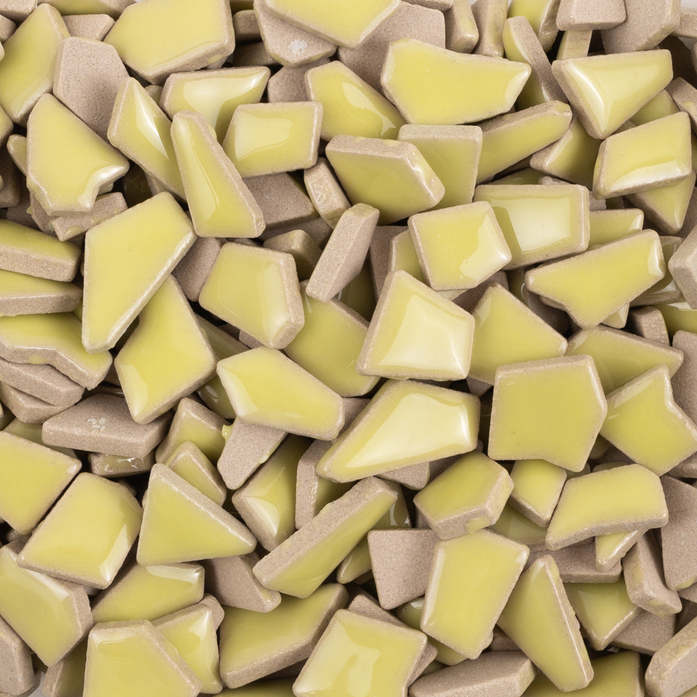 Keramické puzzle Flip Okrově žlutá