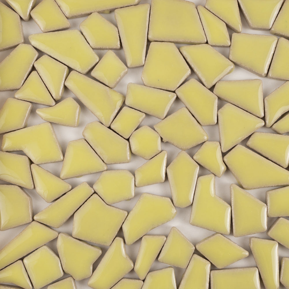 Keramické puzzle Flip Okrově žlutá