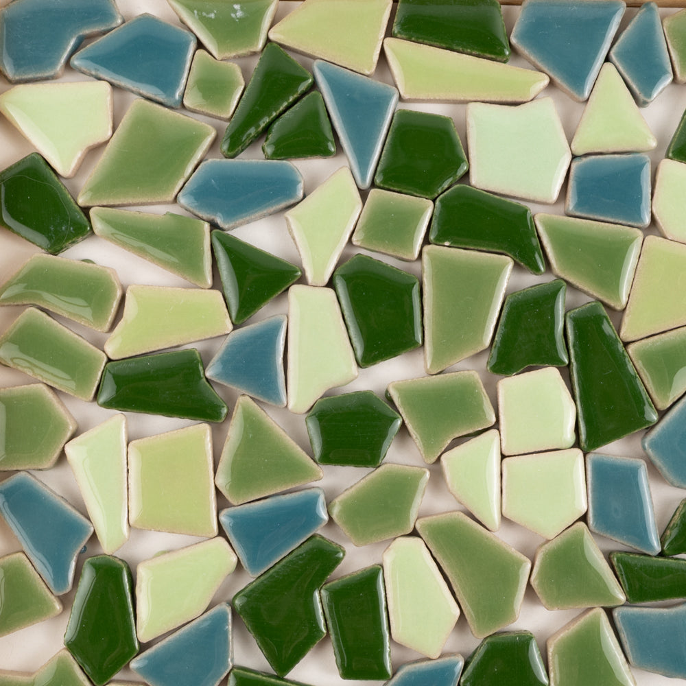 Puzzle in ceramica Flip Mix verde