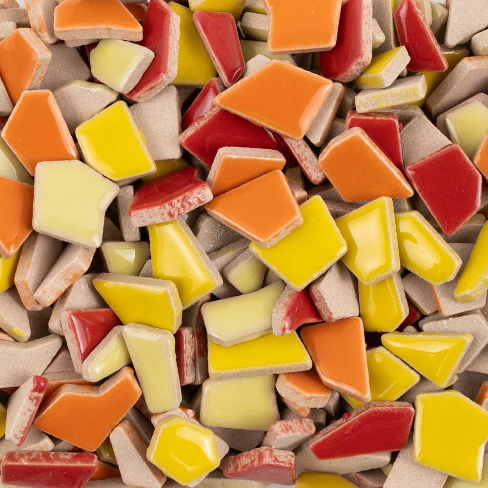 Puzzle-uri ceramice Flip – amestec roșu