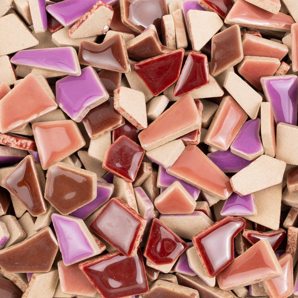 Keramické puzzle Flip Fialová směs