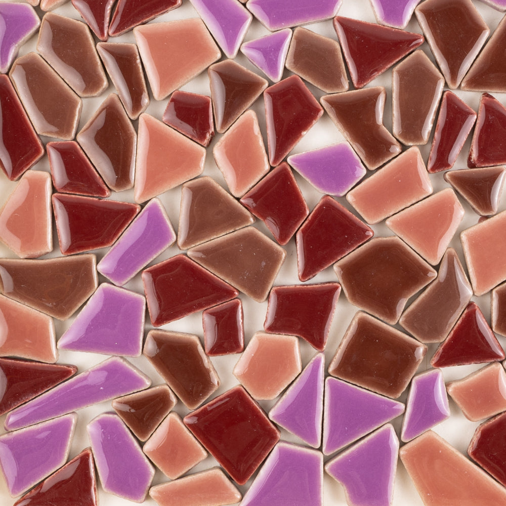 Keramické puzzle Flip Fialová směs
