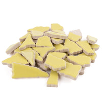 Puzzle-uri ceramice Flip XL – galben ocru