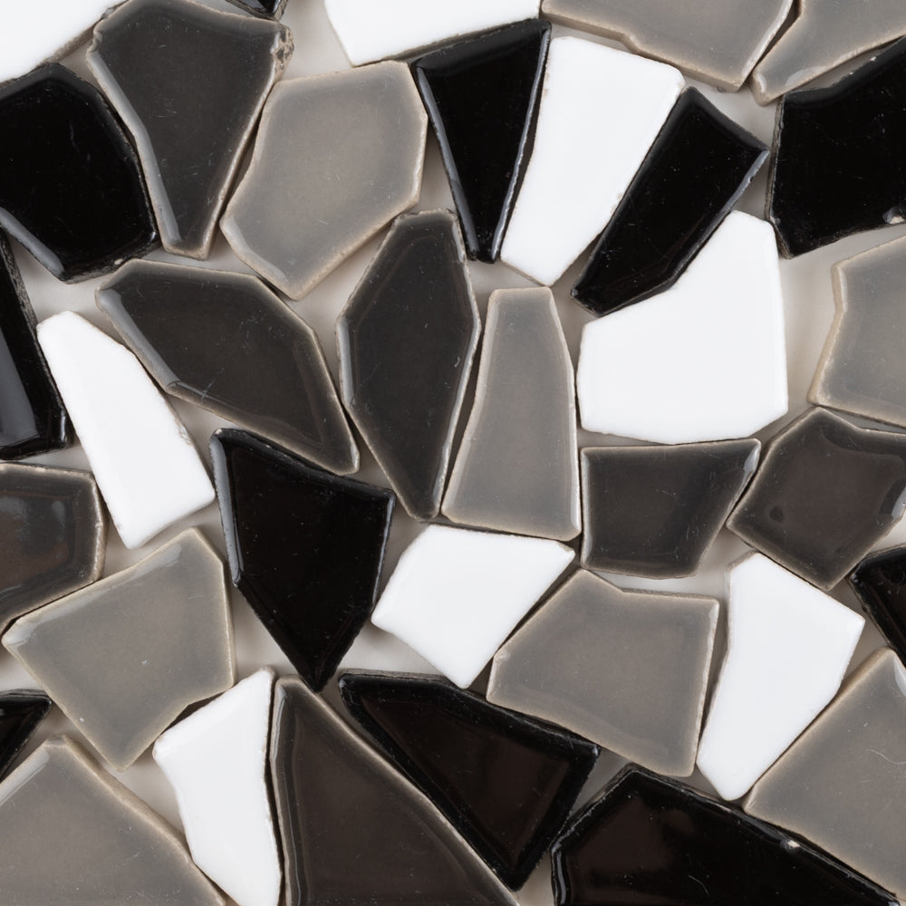Puzzle-uri ceramice Flip XL – amestec gri