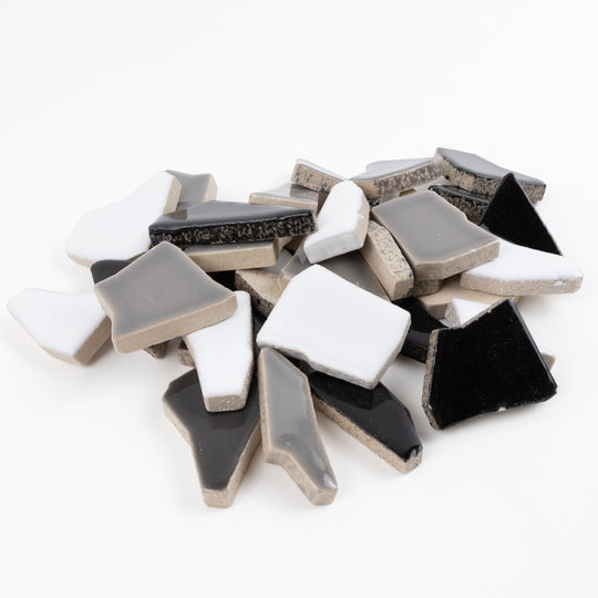 Puzzle-uri ceramice Flip XL – amestec gri