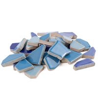 Puzzle-uri ceramice Flip XL – amestec albastru