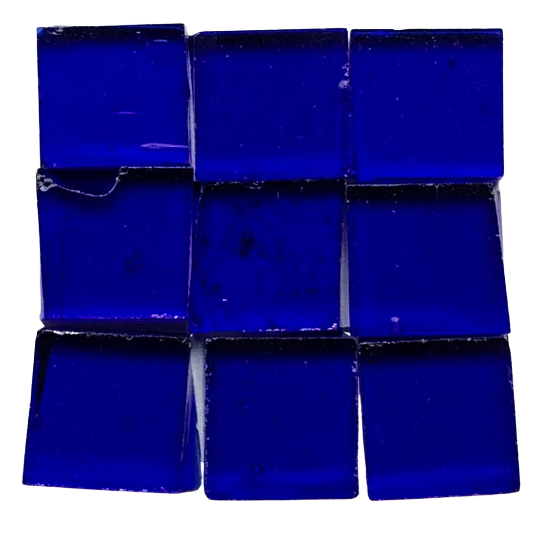 Mozaic din sticlă Tiffany Glacier 10mm – cobalt