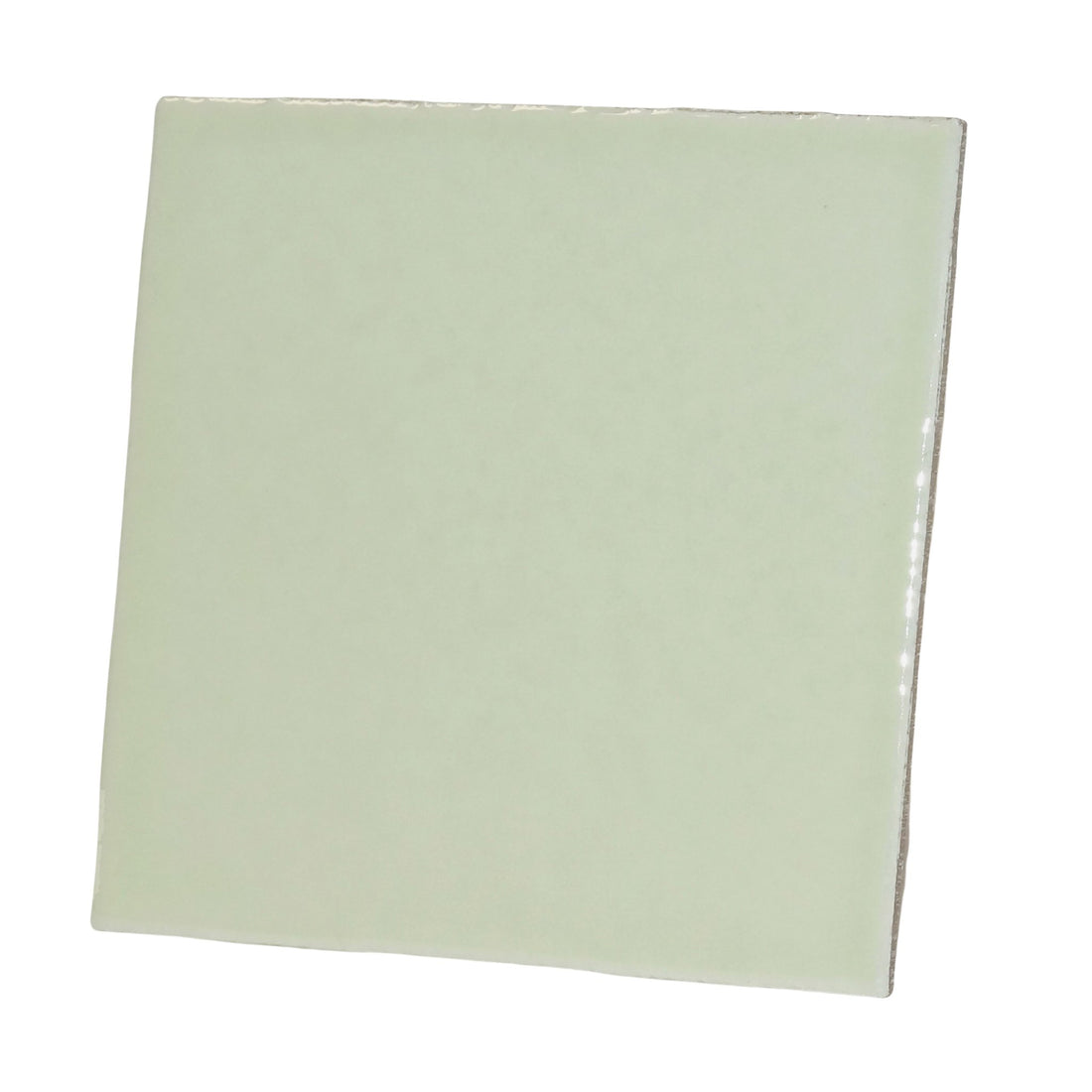 Placă din porțelan – verde deschis 10cm