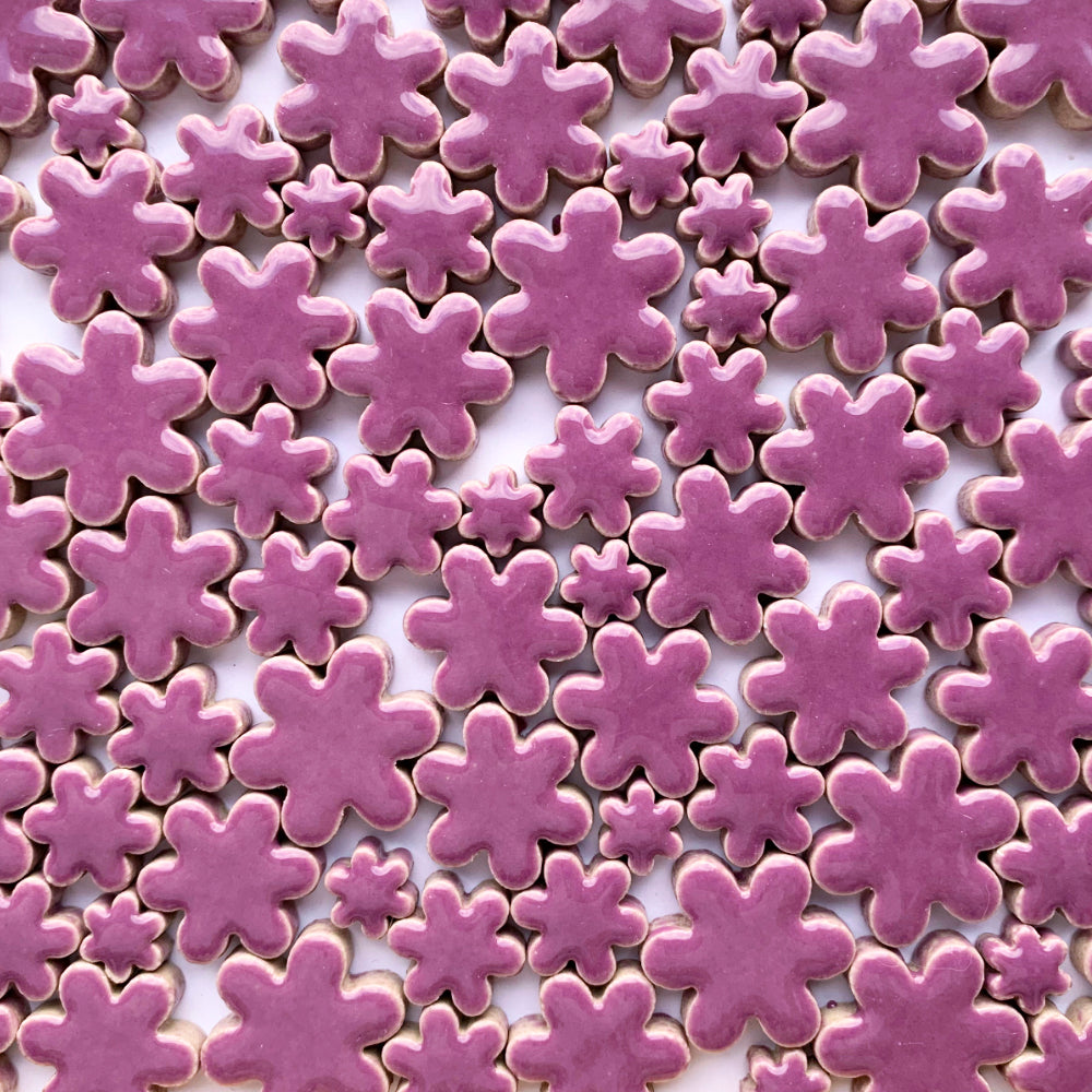 Charms flori – purpuriu