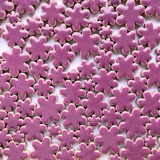 Charms flori – purpuriu