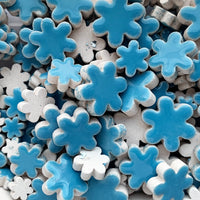 Charms flori – albastru