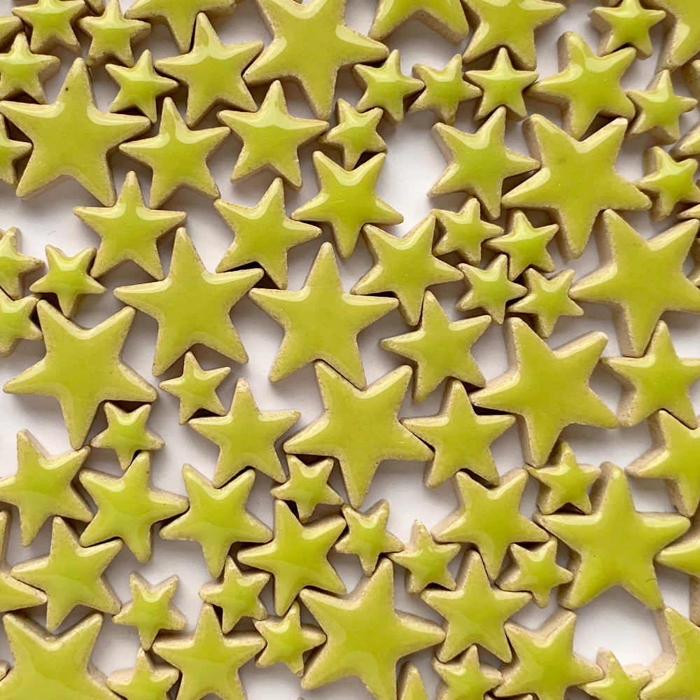Charms steluțe – kiwi