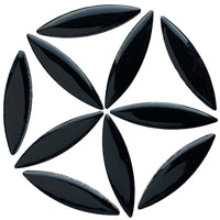 Elipsă – negru