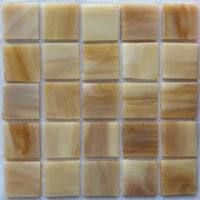 Mozaic din sticlă Tiffany Glacier 20mm – caramel