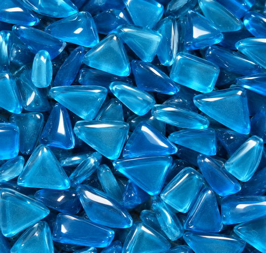 Puzzle di vetro – Blu