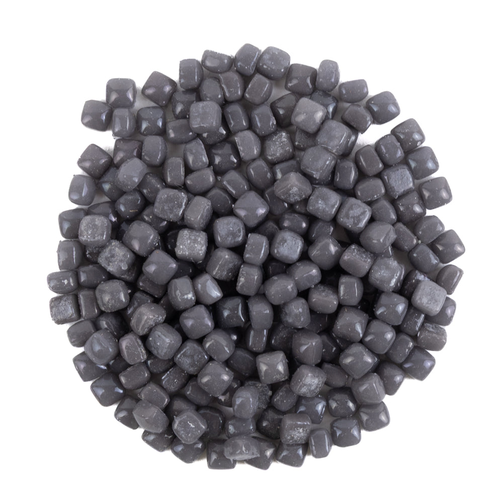 Micro mozaic din sticlă 4,8mm – gri închis
